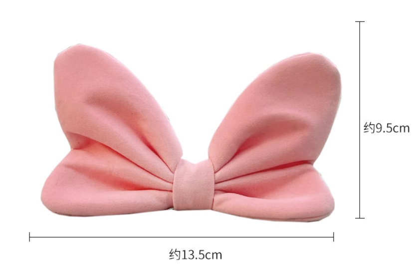 Pink Plush Bow